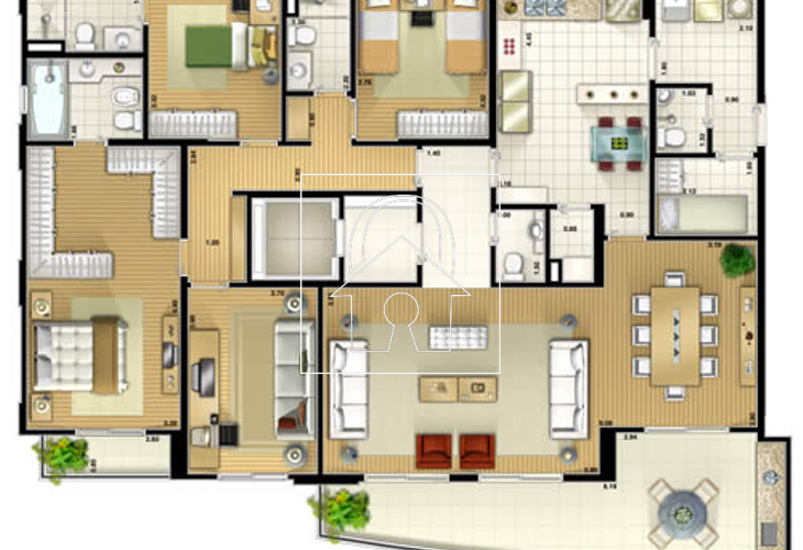 Apartamento à venda e aluguel com 4 quartos, 180m² - Foto 31